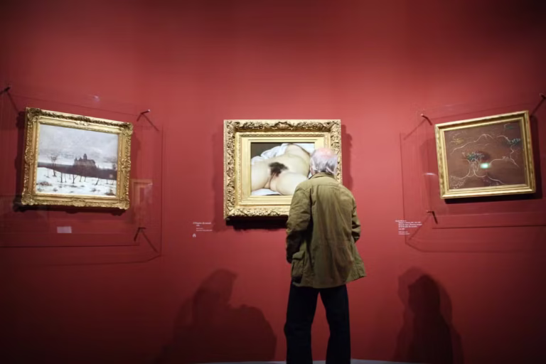 Courbet’in “L’Origine du monde” tablosu sansürün simgelerinden biri.