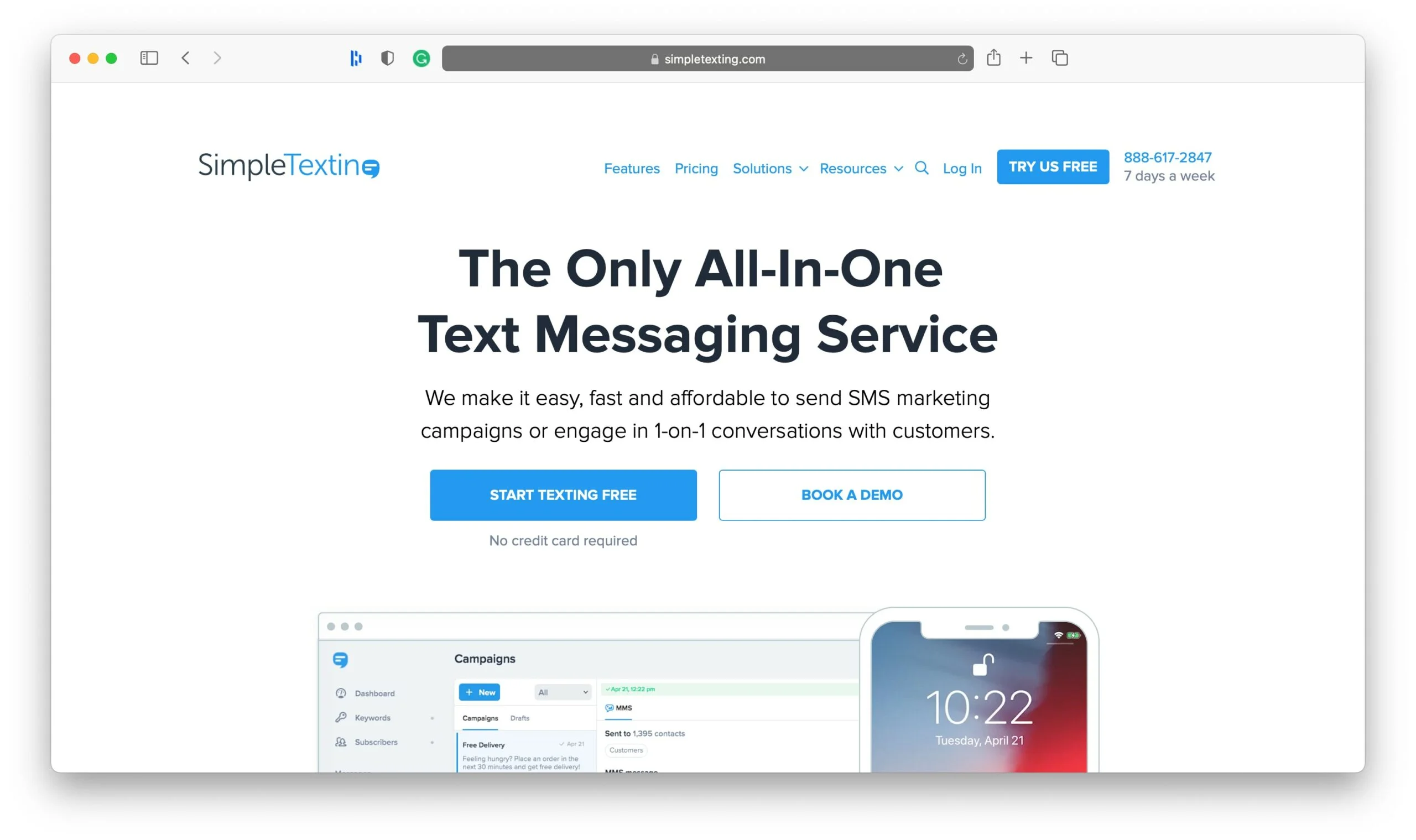 SimpleTexting SMS Pazarlama Araçları