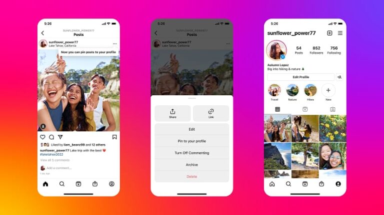 Instagram’dan Bir Yenilik Daha: Gönderi Sabitleme!
