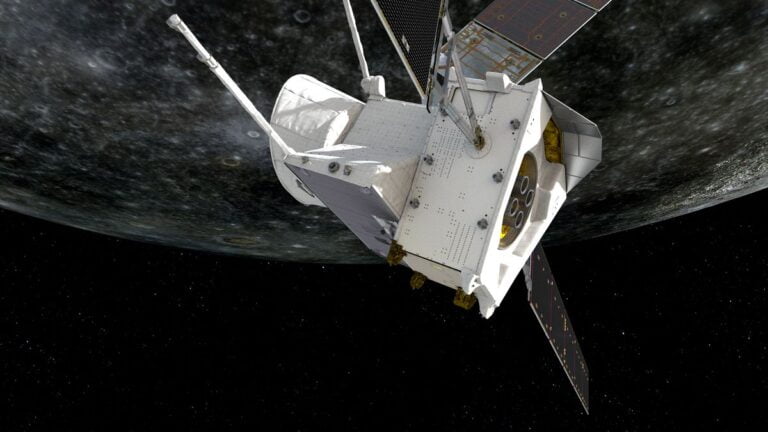 BepiColombo, Son Merkür Uçuşunun Çarpıcı Görüntüsünü Paylaştı