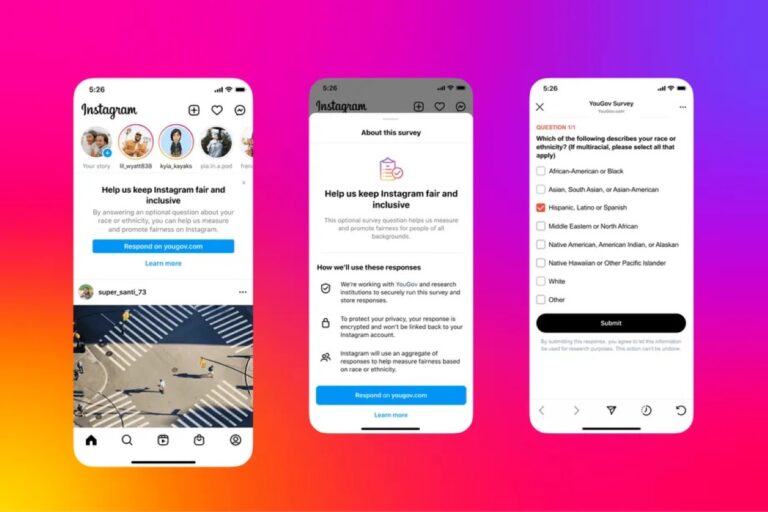 Instagram Irk ve Köken Verilerini İnceleyecek