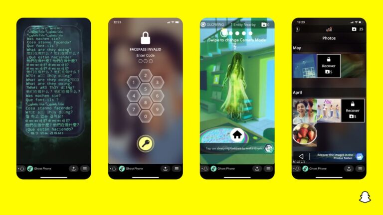 Snapchat’ten AR Korku Oyunu: Ghost Phone