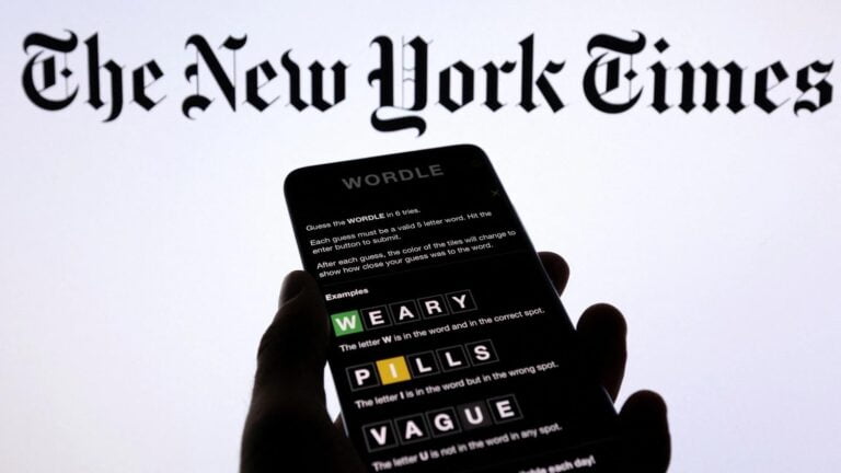 Wordle Artık The New York Times Crossword Uygulamasında