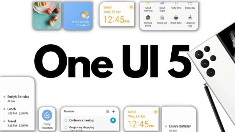 Samsung Yeni Arayüzü One Ui 5’ı tanıttı