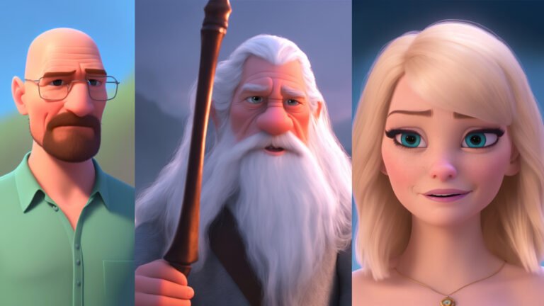 Ünlü Film Karakterlerine Disney Merceğinden Bakalım!