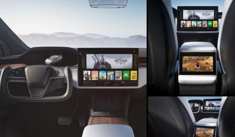 Tesla’sı Olanlar Artık Araçlarının İçinde Oyun Oynayabilecek