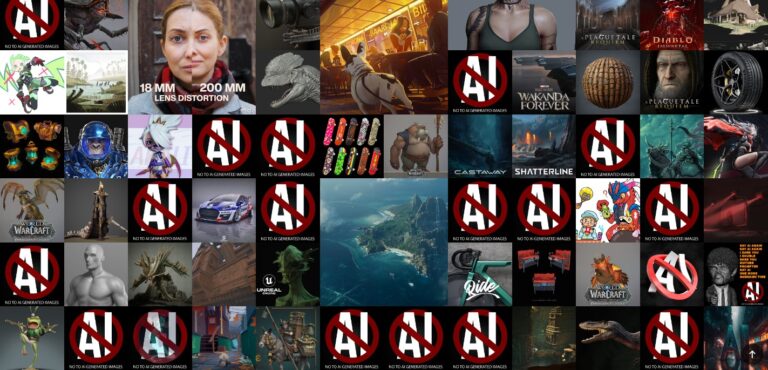 Yapay Zekâ Görüntülerinin Yasaklanmayacağı ArtStation’da Protestolar Yükselişte!