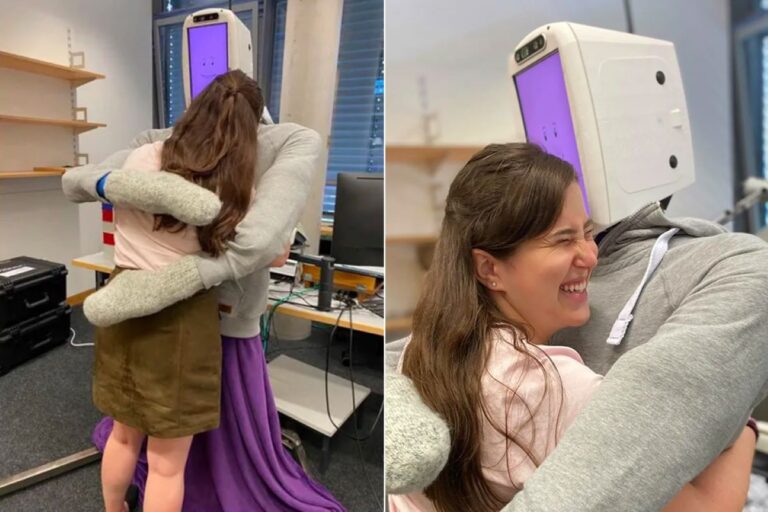 Robot HuggieBot 3.0 Kollarını Bizler İçin Açıyor!