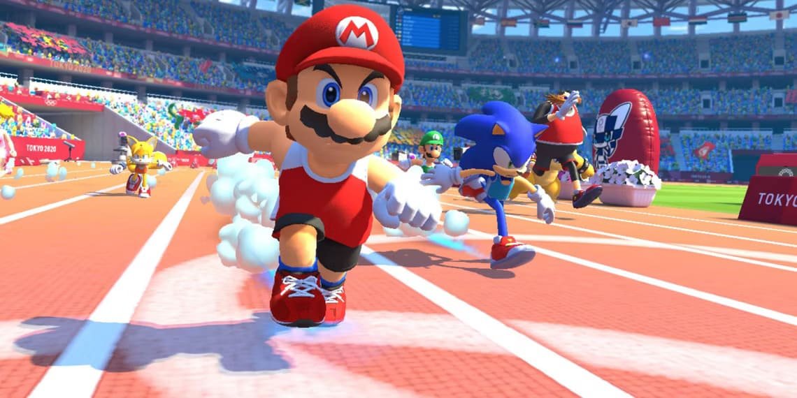 Mario-Sonic-Olympics-Running-Track Kapak