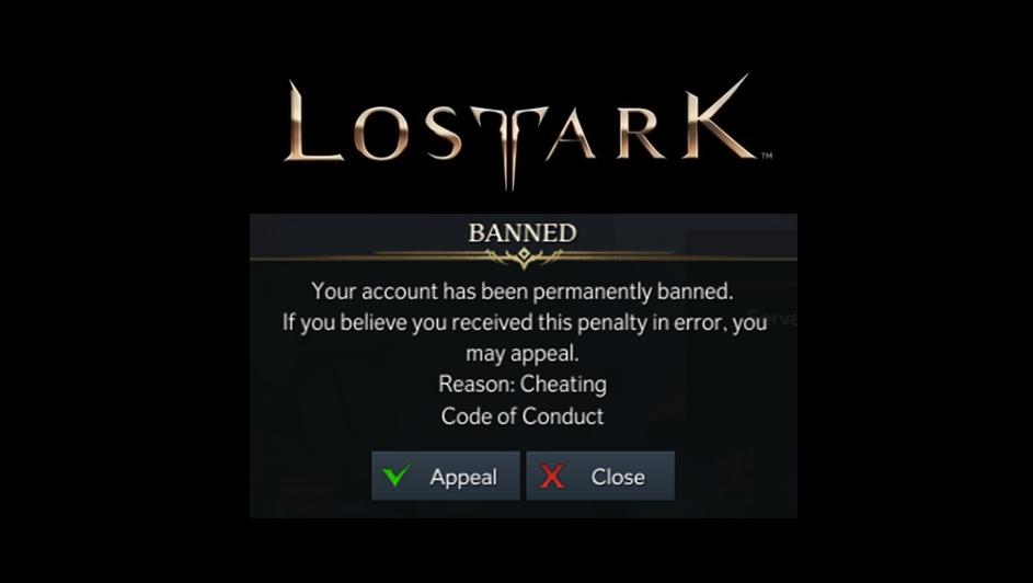 lost ark ban
