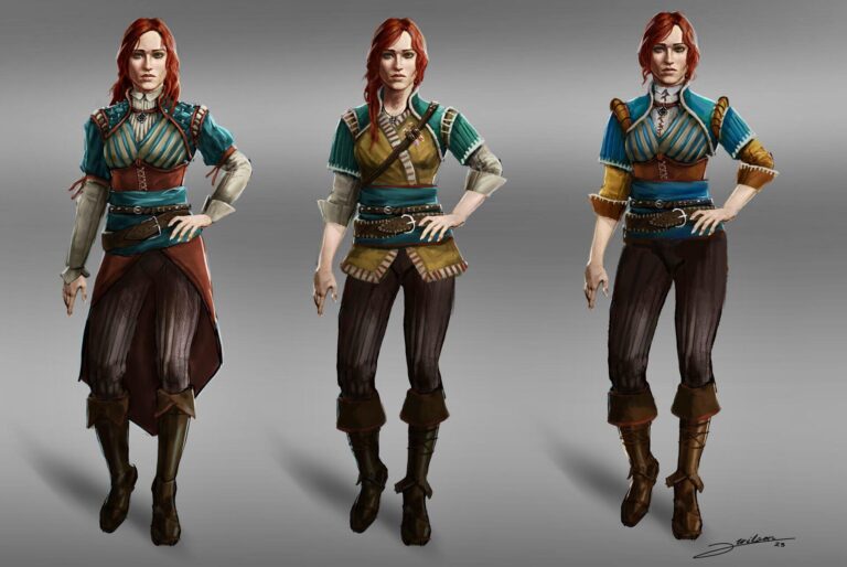 Triss, The Witcher Remake’te Nasıl Görünecek? Hayranlar Çizimlere Başladı