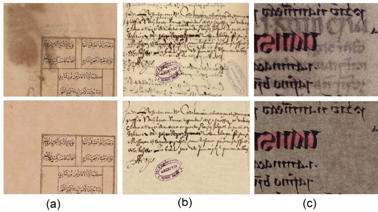 Tarihçilerin İşini Kolaylaştıran Yenilik: Belgelerin Dijital Restorasyonu