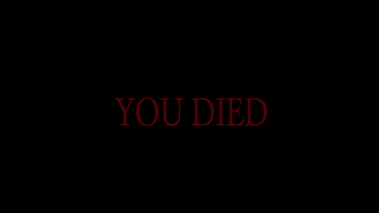 elden ring you died