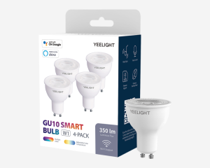 Yeelight W1 LED Akıllı Ampul GU10 (Renkli) (4 Adet)