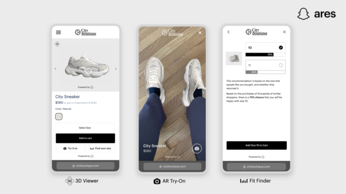 ares launch assets footwear all features