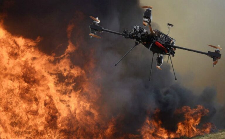 Isıya Dayanıklı Drone, Yangınla Mücadelede Büyük Rol Oynayabilir