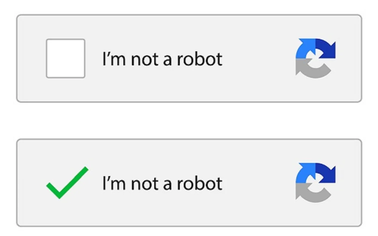 ben robot değilim veya CAPTCHA