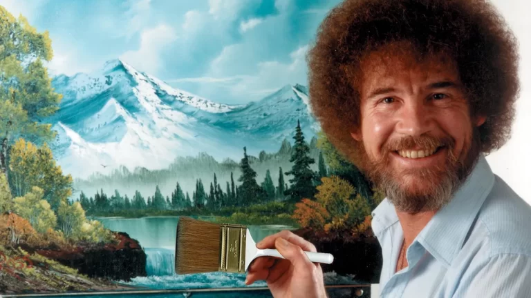 Ressam Bob Ross’un Programda Çizdiği İlk Resim, 10 Milyon Dolara Satışa Çıktı!