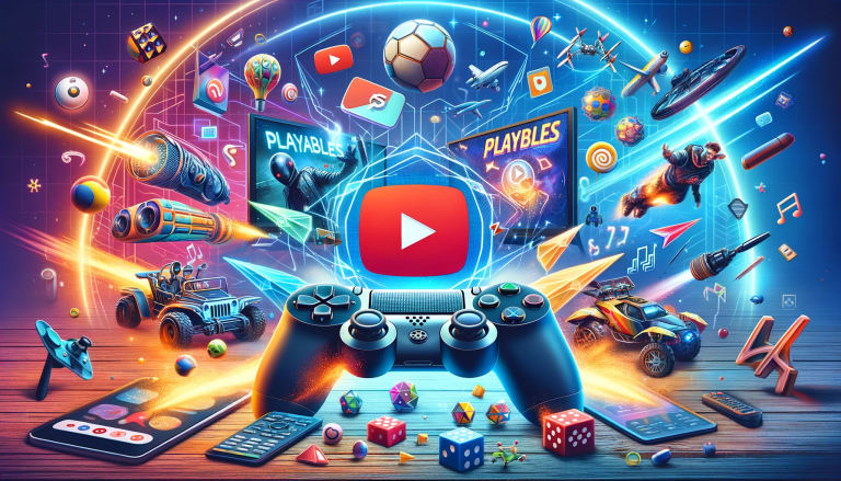 YouTube Oyun Dünyasına Giriş Yapıyor