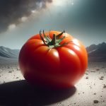 uzayda kaybolan domates