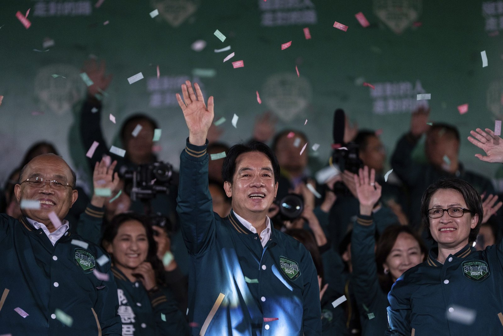 APTOPIX Taiwan Election