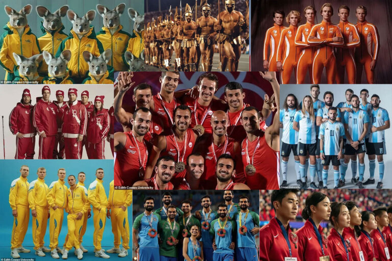 Yapay Zekâ, 40 Ülkenin Olimpiyat Takımlarının Neye Benzediğini Düşünüyor