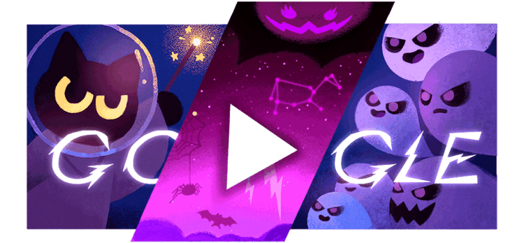 Google Doodle’ın Cadılar Bayramı Temalı Sevimli Oyunu Geri Dönüyor