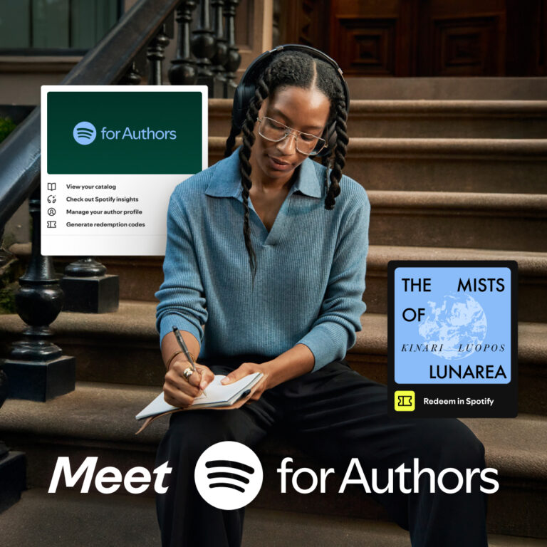 Spotify’dan, Sesli Kitap Yazarlarına Yeni Bir Platform: Spotify for Authors