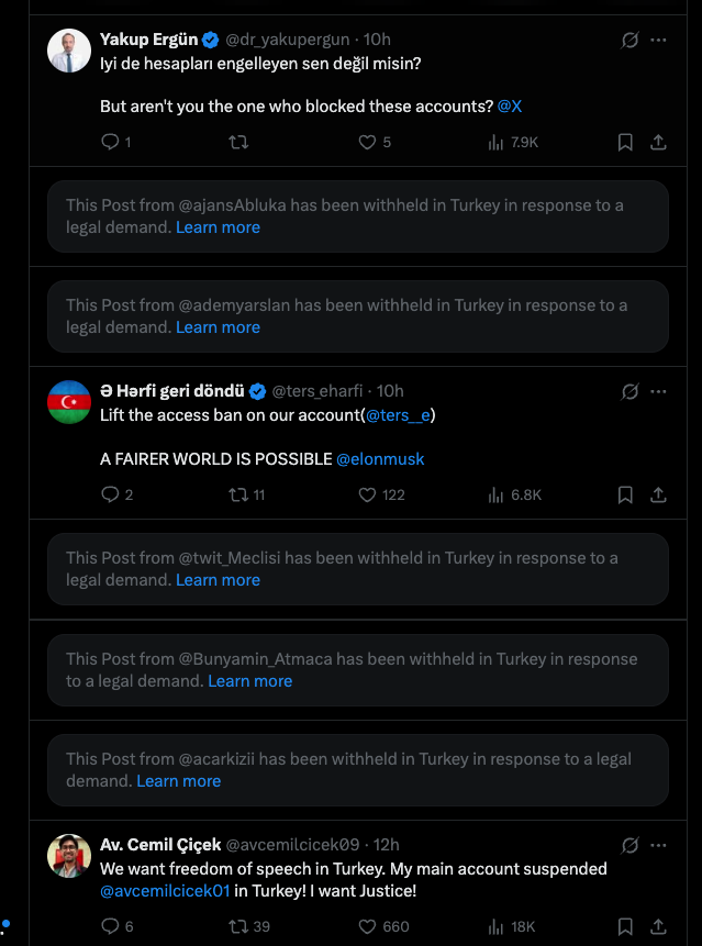 Elon Musk X Sansürü