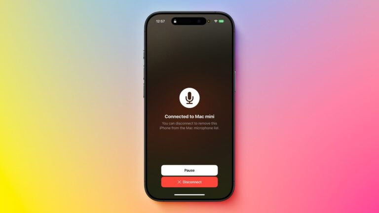 iPhone, Mac Mikrofonu Olarak Nasıl Kullanılır?