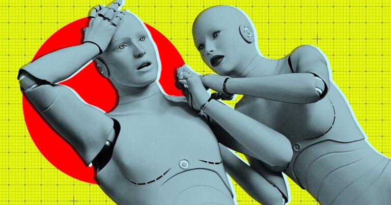 Terleyen, Kalpleri Atan Robotlar: Yapay Zekâ Artık Kaygıyı da Hissedecek mi?
