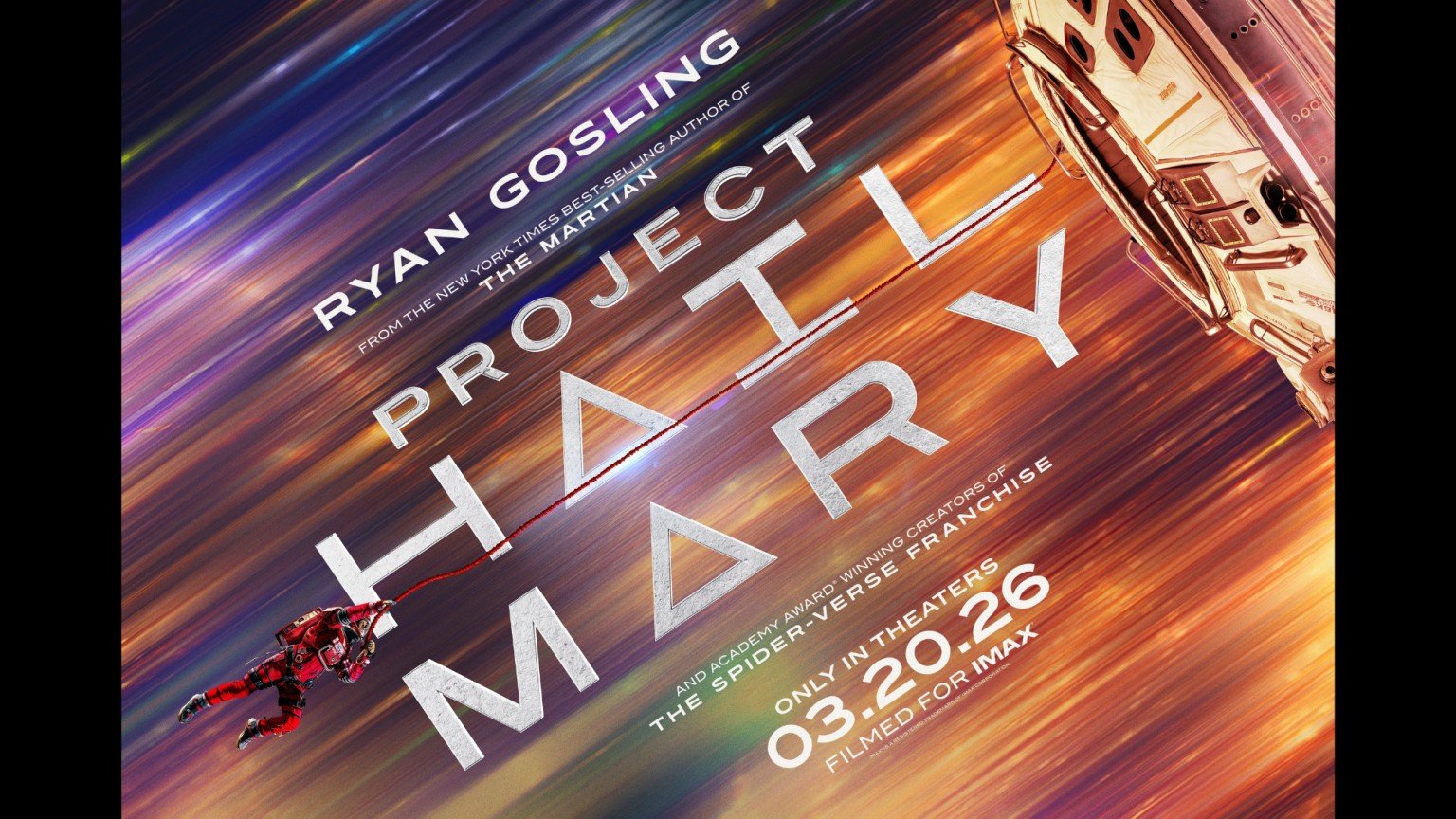 Yeni bilim kurgu filmi Project Hail Mary, 2026 vizyon takviminde yerini alırken Ryan Gosling’i bir kez daha uzayın derinliklerine taşıyor.
