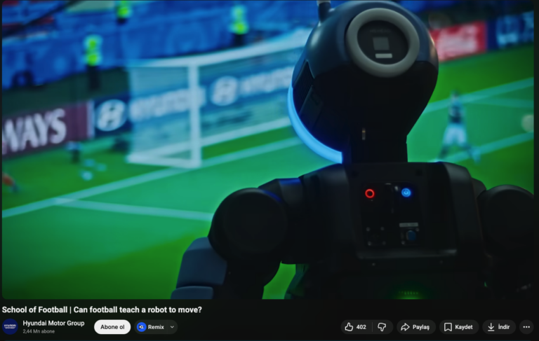 Hyundai, Dünya Kupası öncesinde Atlas robotun futbol öğrendiği videolar yayımladı