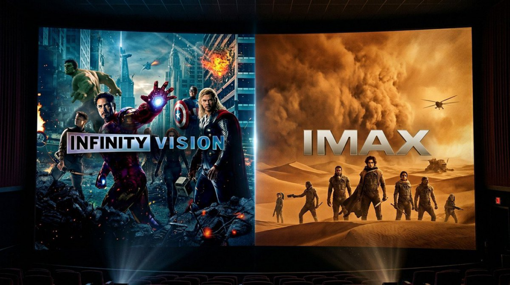Infinity Vision vs IMAX