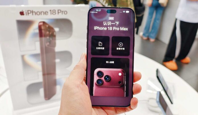 iPhone 18 Pro Çin satışları