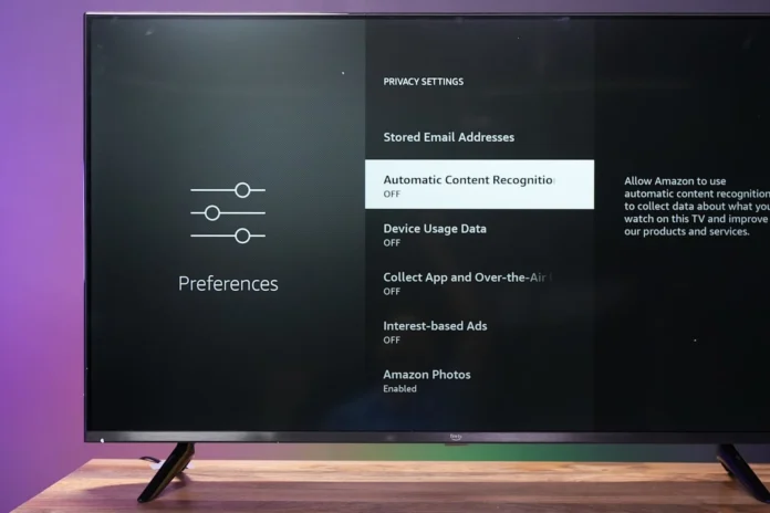 Akıllı televizyonda reklam ve izleme ayarları
