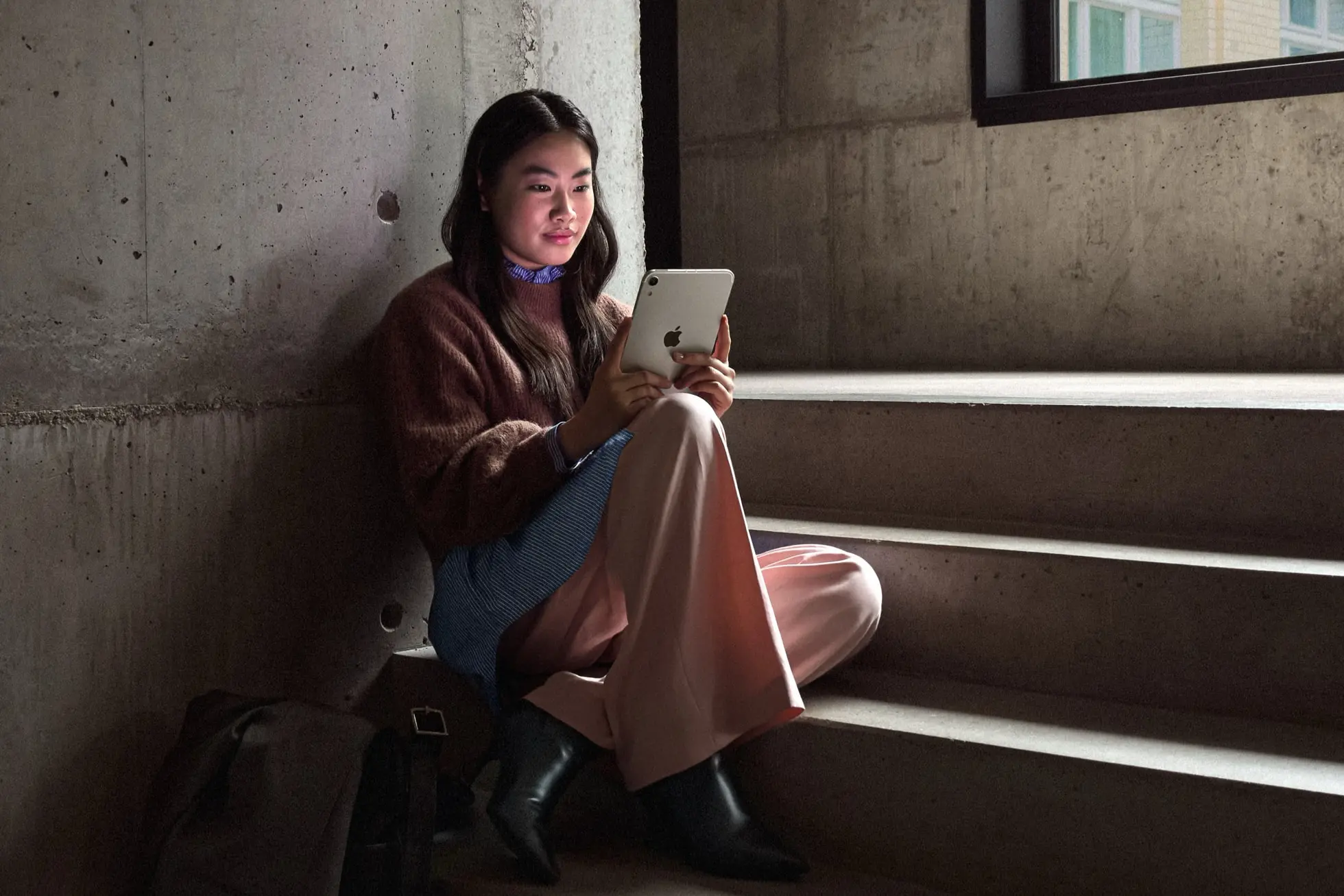 Yeni iPad mini kullanım görseli