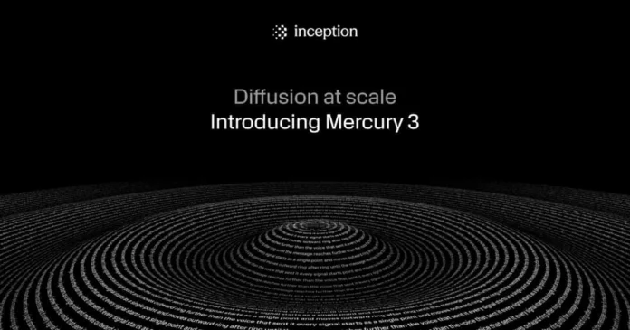 Inception Mercury 3 difüzyon tabanlı dil modeli