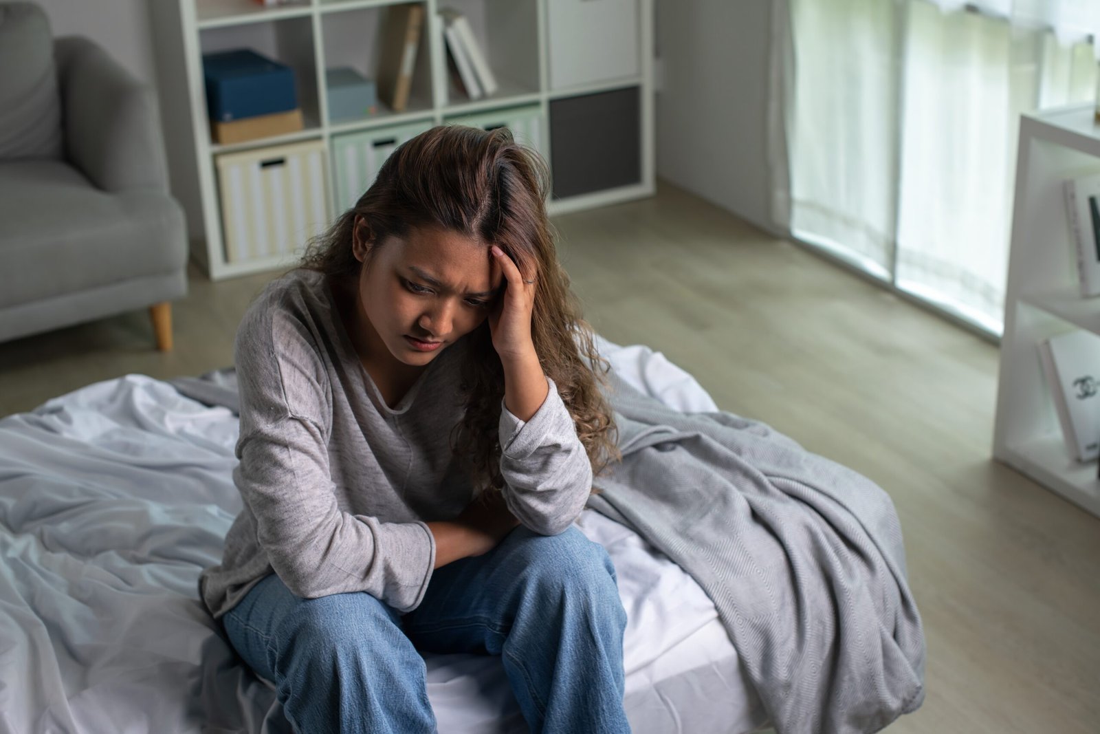 Depresyon oranı, kadınlarda erkeklere kıyasla yaklaşık iki kat daha yüksek.