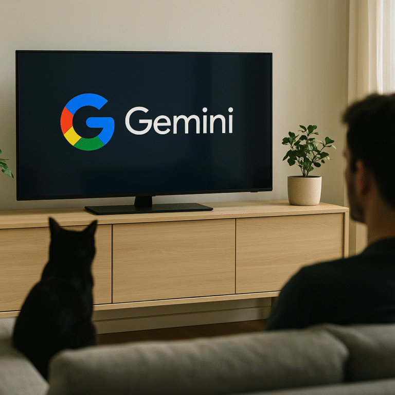 Gemini’nin Yapay Zekası Televizyonlara Geliyor!