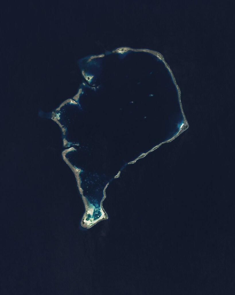 Gökyüzünden Tuvalu - Fotoğraf: NASA