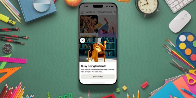 Pinterest, Öğrencileri Sosyal Medyadan Uzaklaştırmak İçin Düşünmeye Teşvik Ediyor