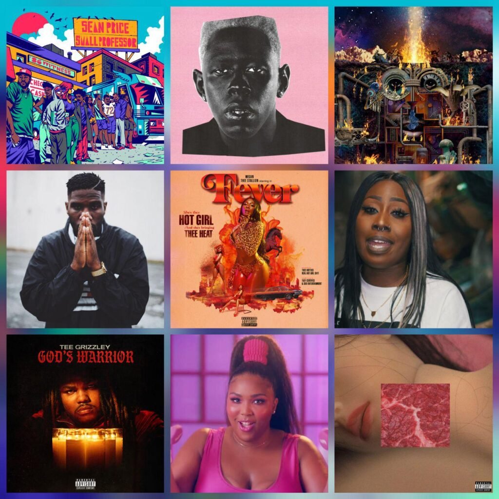 Rollign Stone'un 250 şarkılık listesinde Hip-hop/R&B türü 100 şarkı ile zirvede yer alıyor.