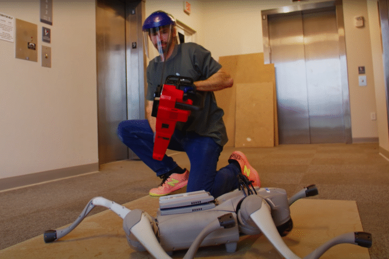 Yapay Zeka Destekli Robot, Testereyle Saldırıya Rağmen Durmuyor